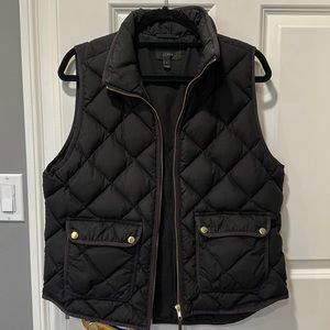 Black JCREW vest